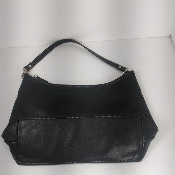 Ralph lauren black leather handbag - Picture 2 of 8